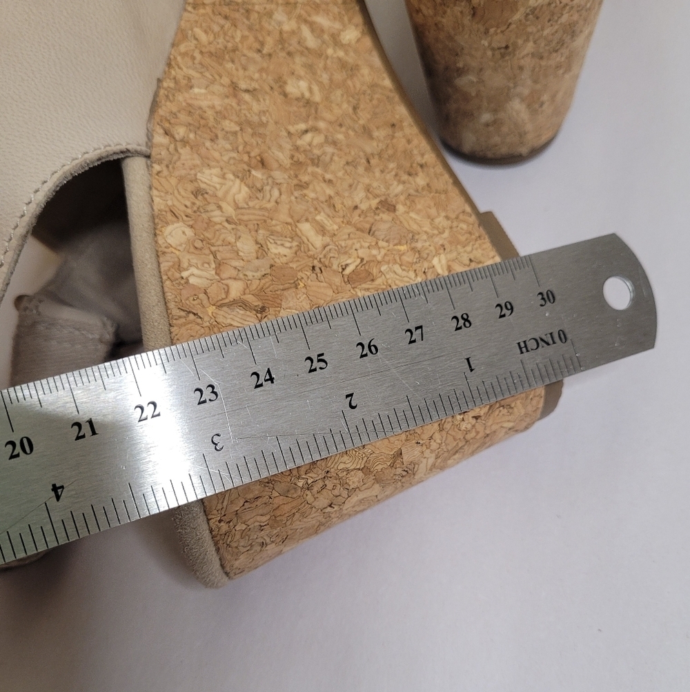 Clarks Annadel Cork Wedge Sandals Size 11 - Picture 9 of 11